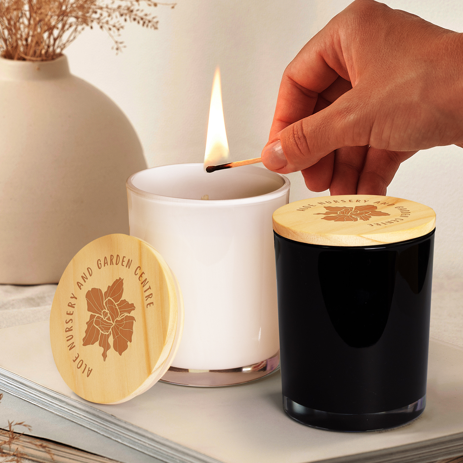 Tranquil Scented Candle Features